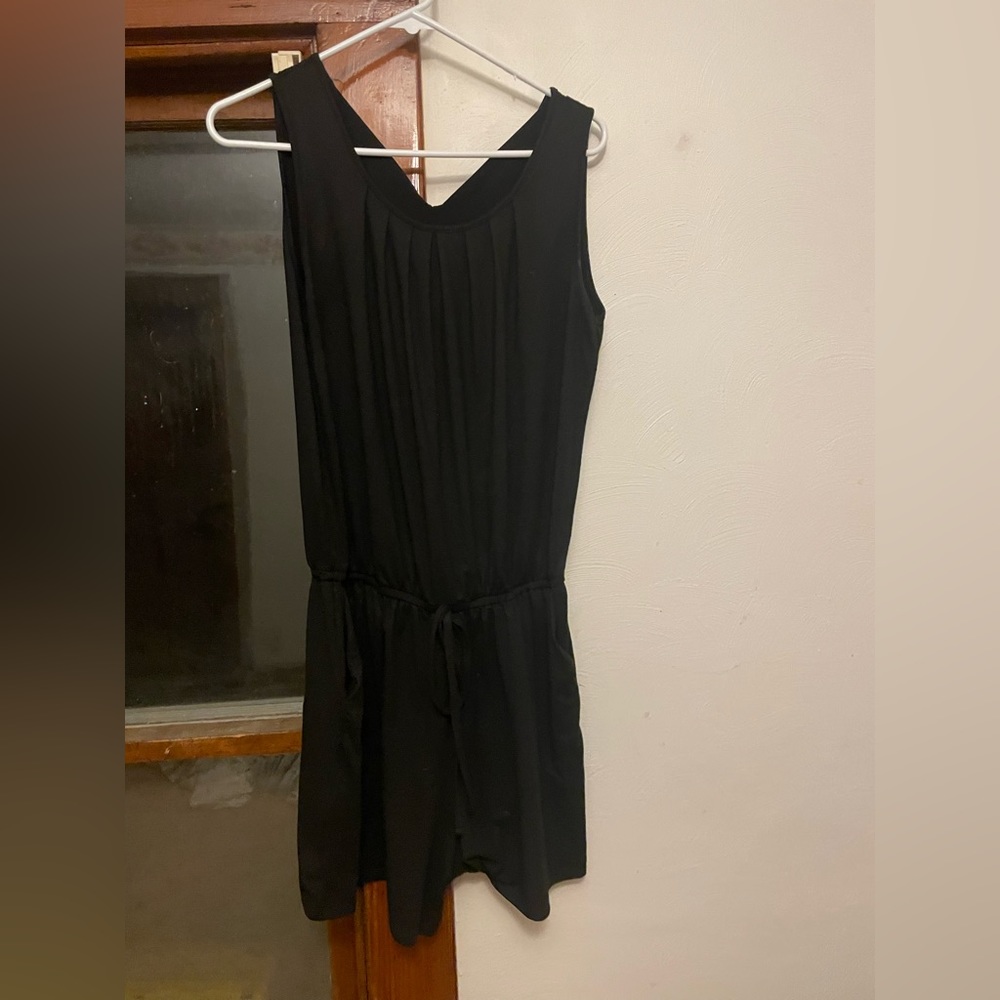 Black Romper - soft fabric - only worn a few times!